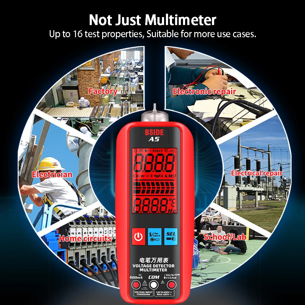 BSIDE A5 Pocket-Sized Digital Multimeter