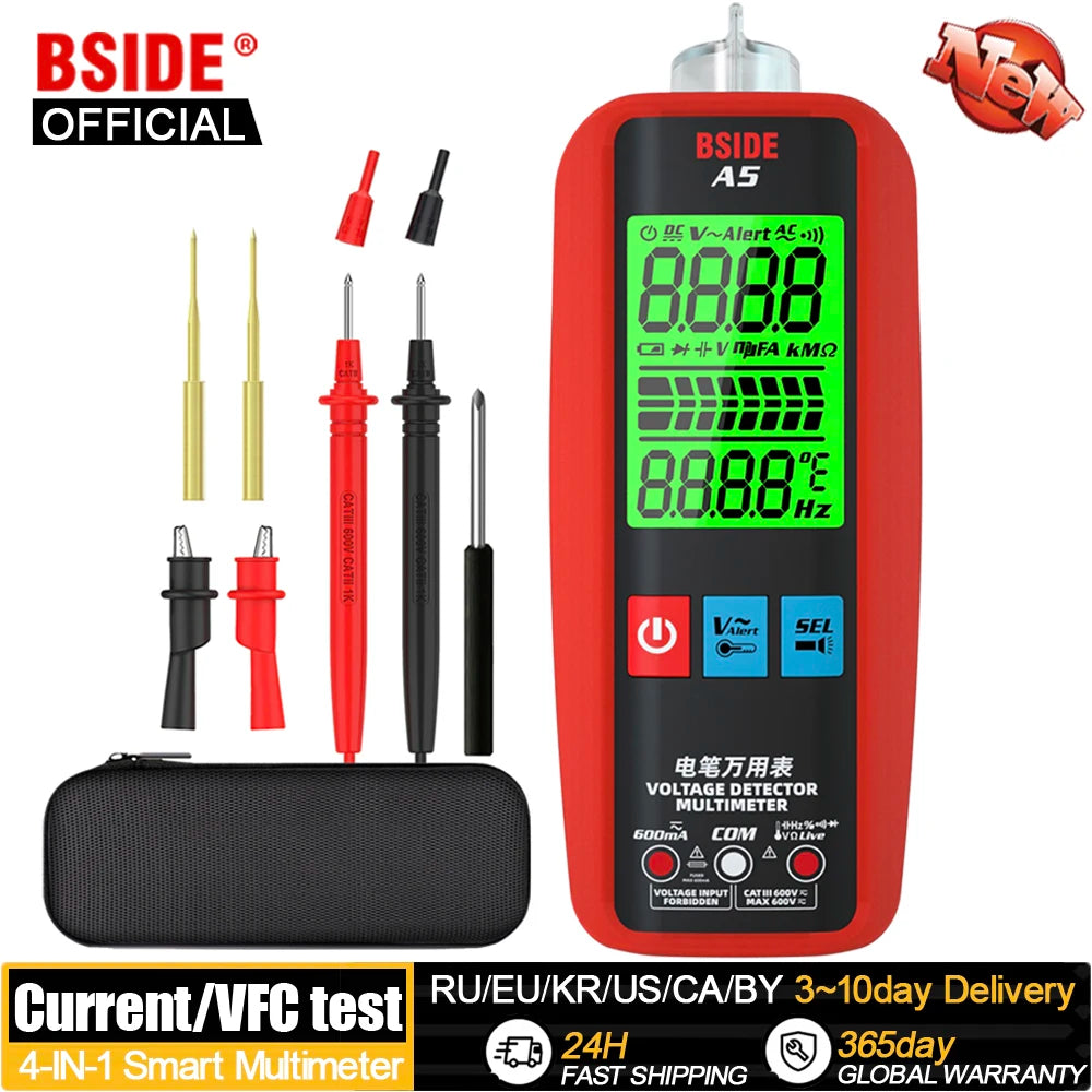 BSIDE A5 Pocket-Sized Digital Multimeter