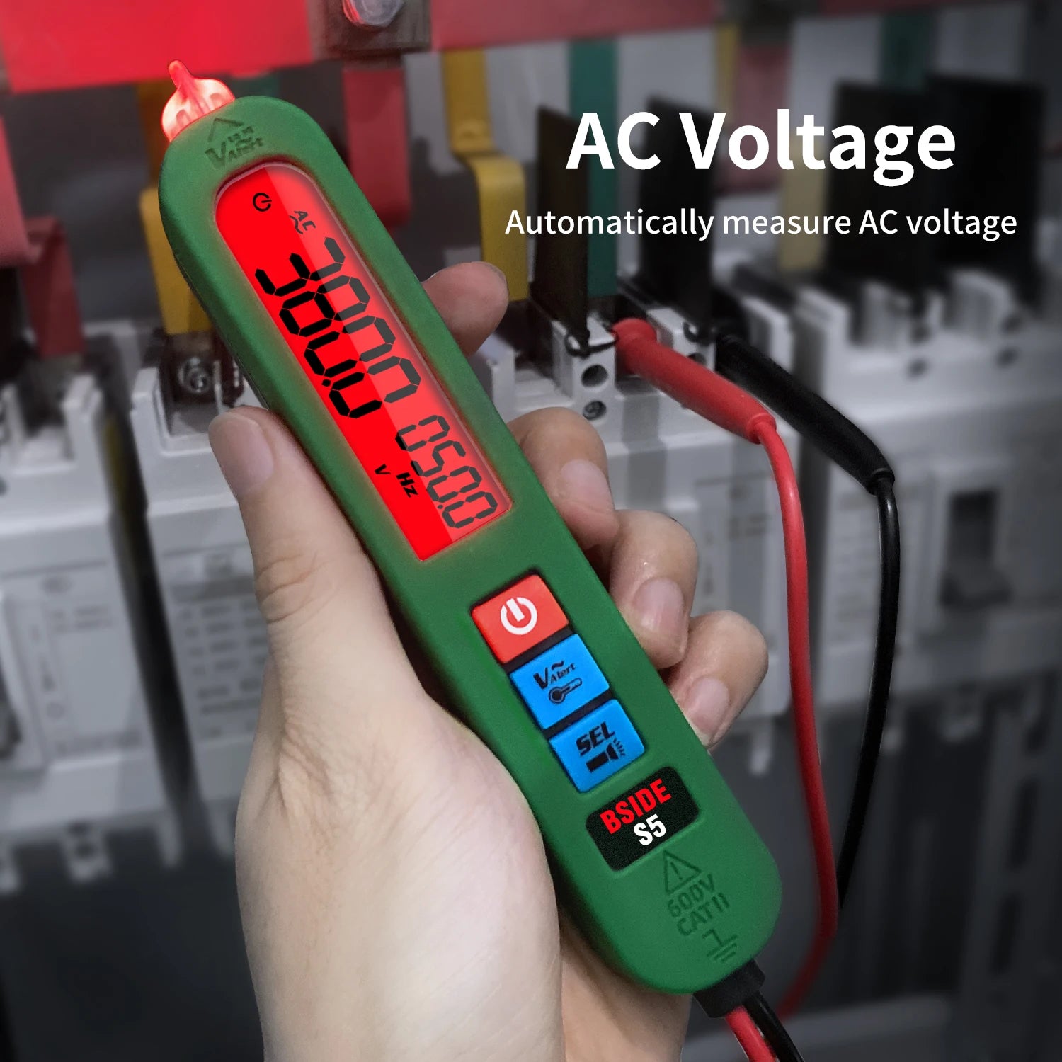 BSIDE S5 Smart Multimeter with USB Recharge & NCV Test