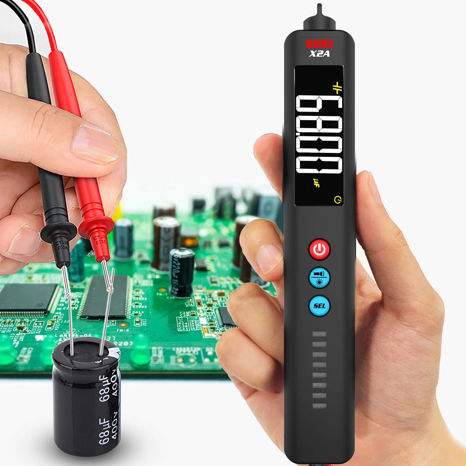 BSIDE X2A Smart Multimeter with Laser & NCV Test