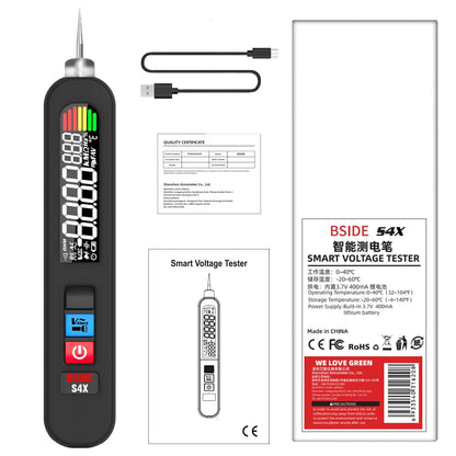 BSIDE AC Leakage Voltage Tester Pen with Backlight