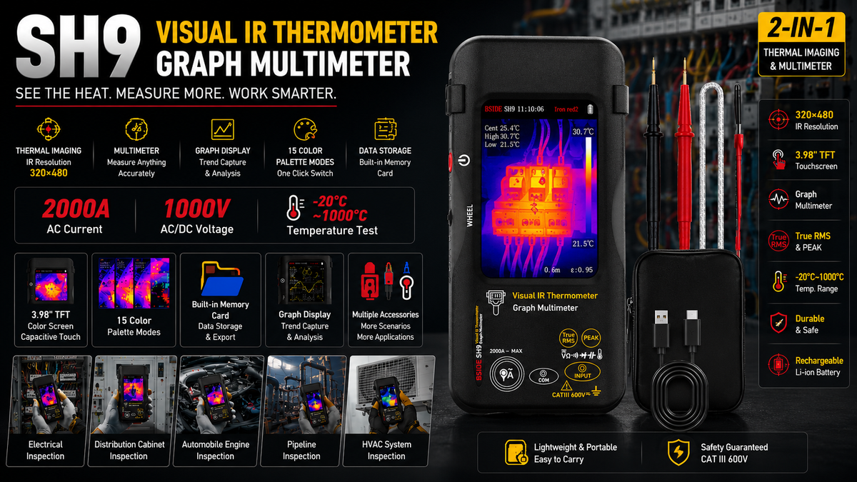 BSIDE | Reliable Digital Multimeters, Clamp Meters & Smart Testers ...